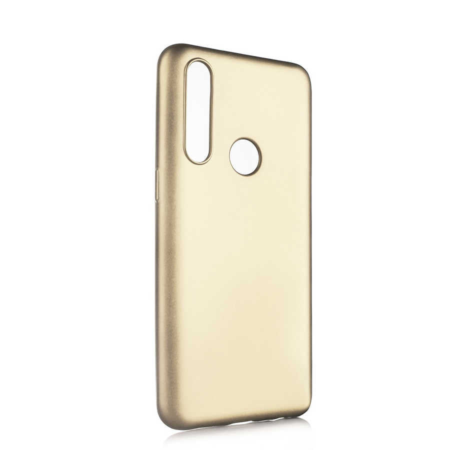 Oppo A31 Kılıf Zore Premier Silikon Kapak Gold