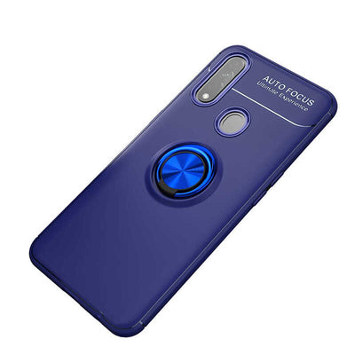 Oppo A31 Kılıf Zore Ravel Silikon Kapak Mavi