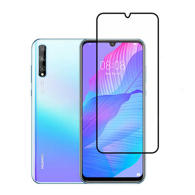 Oppo A31 Zore Kenarları Kırılmaya Dayanıklı Cam Ekran Koruyucu Siyah