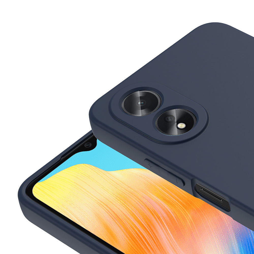 Oppo A38 Kılıf Zore Mara Lansman Kapak Lacivert