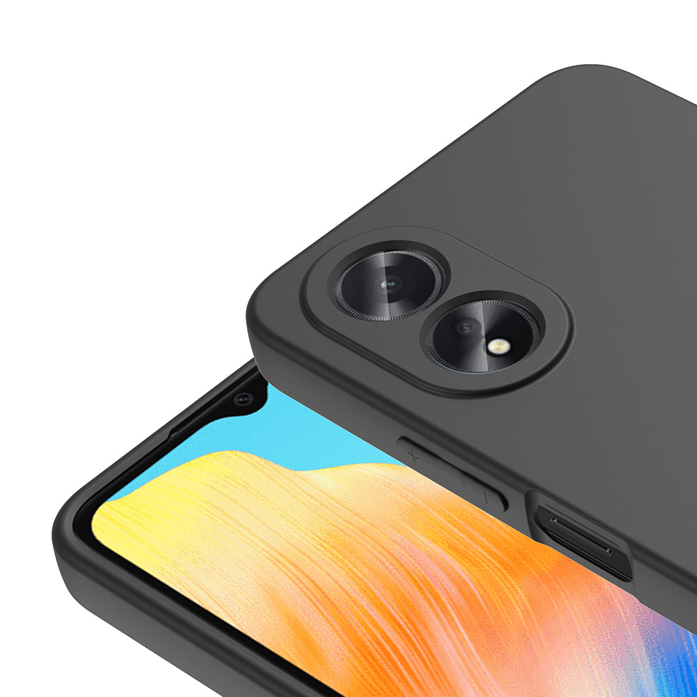 Oppo A38 Kılıf Zore Mara Lansman Kapak Koyu Mor