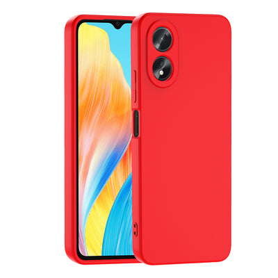 Oppo A38 Kılıf Zore Mara Lansman Kapak Kırmızı