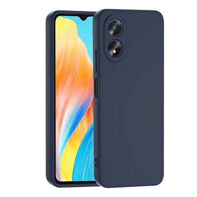 Oppo A38 Kılıf Zore Mara Lansman Kapak Lacivert