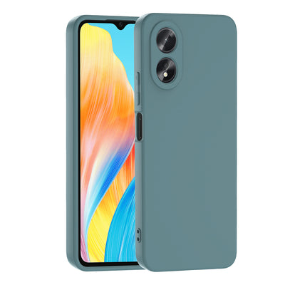 Oppo A38 Kılıf Zore Mara Lansman Kapak Koyu Yeşil