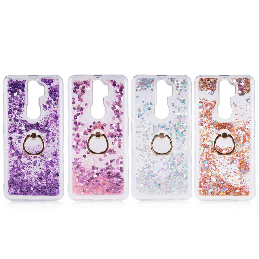 Oppo A5 2020 Kılıf Zore Milce Kapak Gold