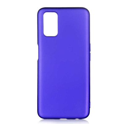 Oppo A52 Kılıf Zore Premier Silikon Kapak Saks Mavi