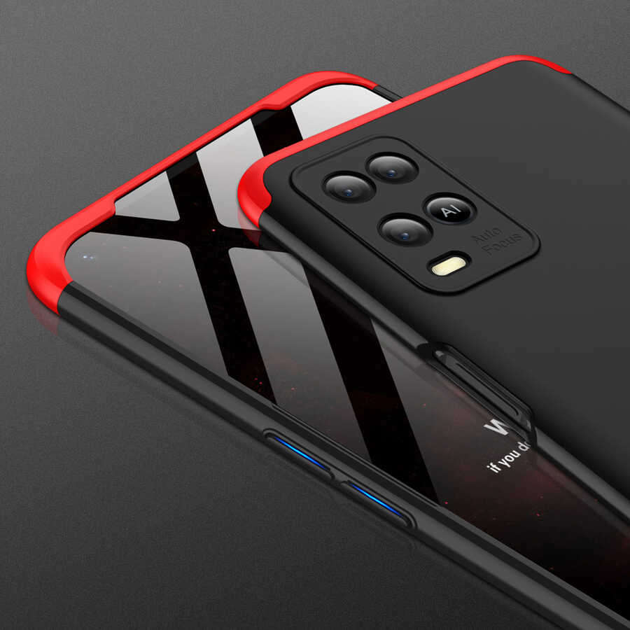 Oppo A54 4G Kılıf Zore Ays Kapak Siyah