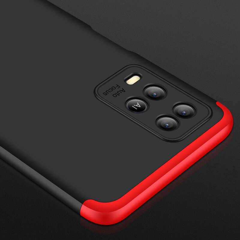 Oppo A54 4G Kılıf Zore Ays Kapak Kırmızı