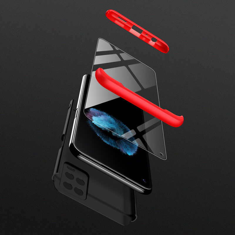 Oppo A54 4G Kılıf Zore Ays Kapak Kırmızı