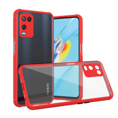 Oppo A54 4G Kılıf Zore Kaff Kapak Koyu Yeşil