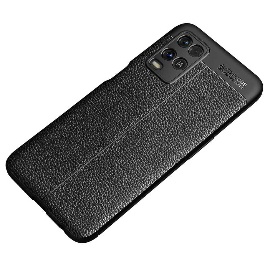 Oppo A54 4G Kılıf Zore Niss Silikon Kapak Kırmızı