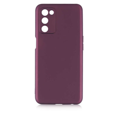 Oppo A55 5G Kılıf Zore Premier Silikon Kapak Lacivert