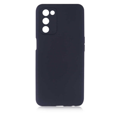 Oppo A55 5G Kılıf Zore Premier Silikon Kapak Siyah