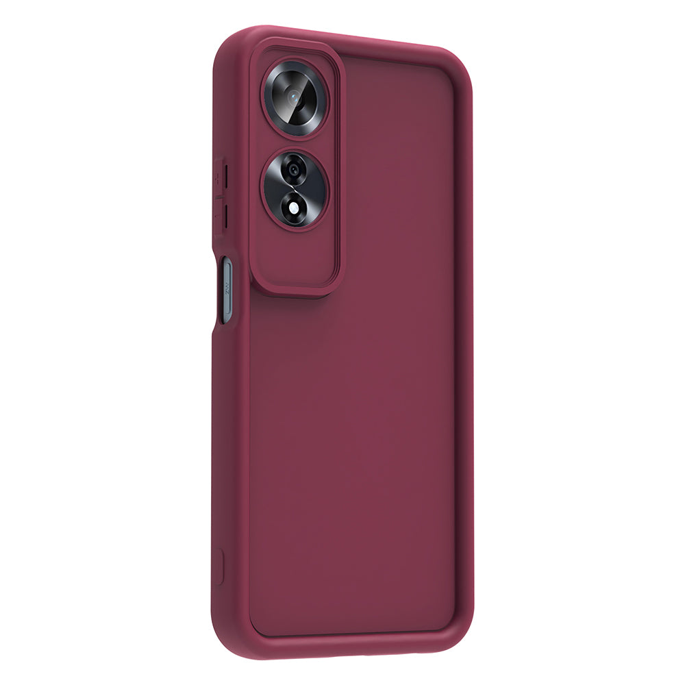 Oppo A60 Kılıf Kamera Korumalı Zore Ananas Kapak Siyah