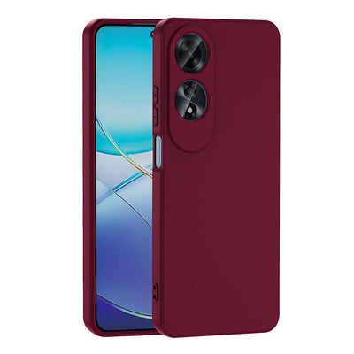 Oppo A60 Kılıf Zore Mara Lansman Kapak Koyu Mor