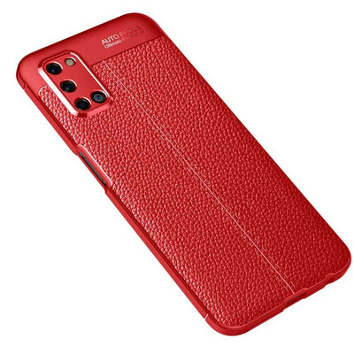 Oppo A72 Kılıf Zore Niss Silikon Kapak Kırmızı