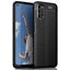 Oppo A72 Kılıf Zore Niss Silikon Kapak Siyah