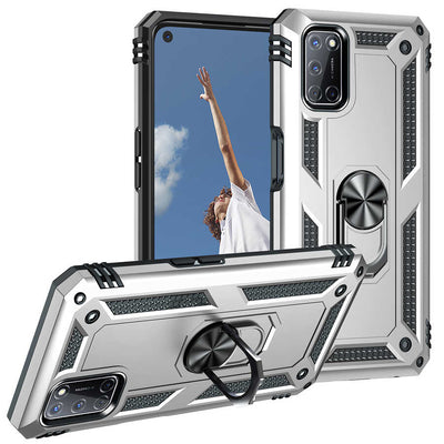 Oppo A72 Kılıf Zore Vega Kapak Kırmızı