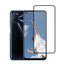 Oppo A72 Zore Kenarları Kırılmaya Dayanıklı Cam Ekran Koruyucu Siyah
