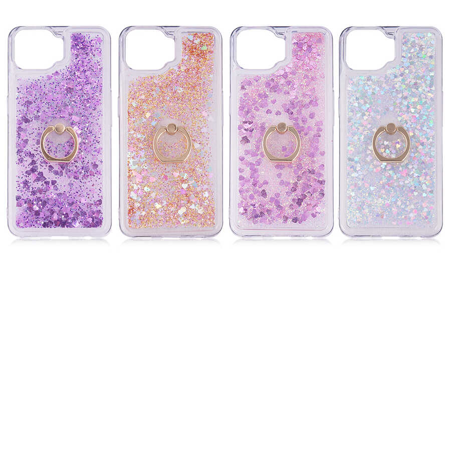 Oppo A73 Kılıf Zore Milce Kapak Gümüş