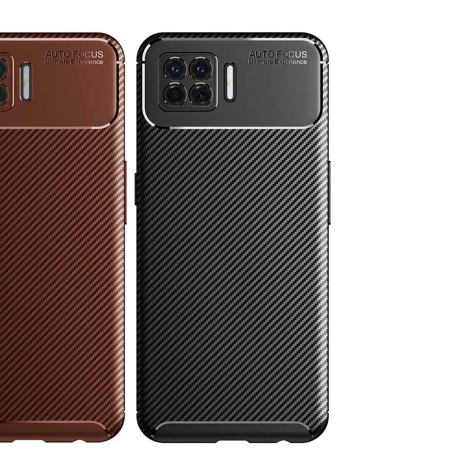 Oppo A73 Kılıf Zore Negro Silikon Kapak Siyah