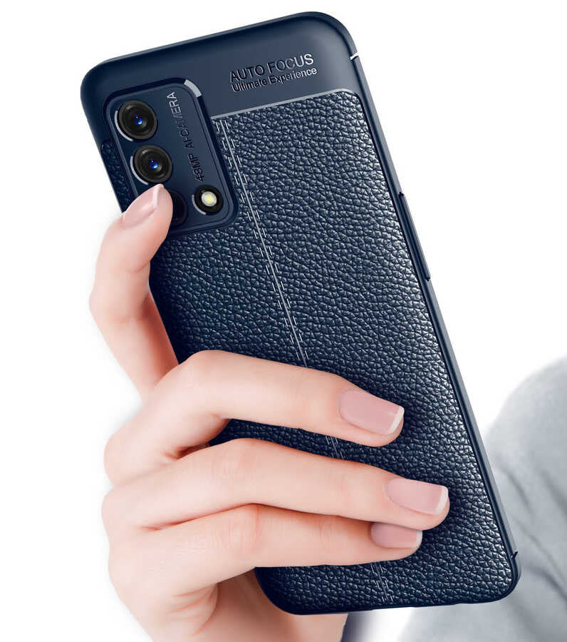 Oppo A74 4G Kılıf Zore Niss Silikon Kapak Kırmızı