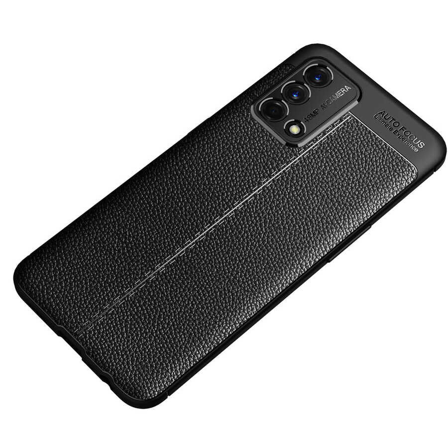 Oppo A74 4G Kılıf Zore Niss Silikon Kapak Lacivert