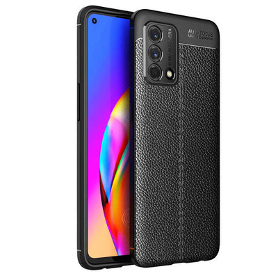 Oppo A74 4G Kılıf Zore Niss Silikon Kapak Siyah