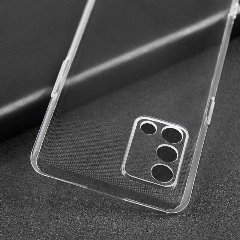 Oppo A74 4G Kılıf Zore Süper Silikon Kapak Renksiz