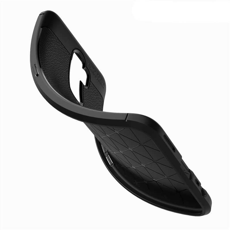 Oppo A9 2020 Kılıf Zore Niss Silikon Kapak Siyah