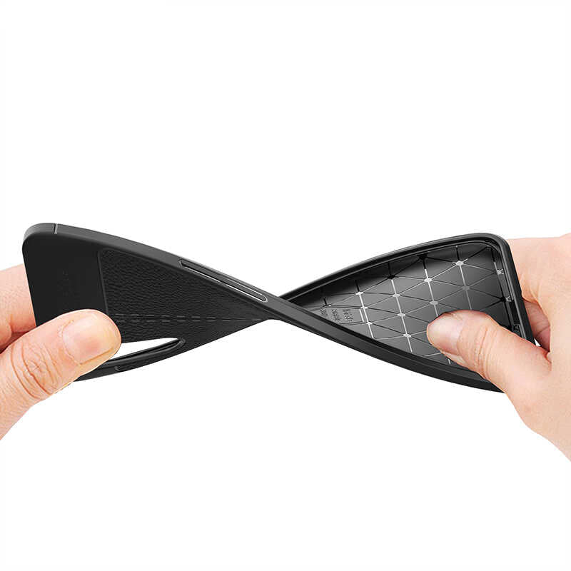 Oppo A91 Kılıf Zore Niss Silikon Kapak Lacivert