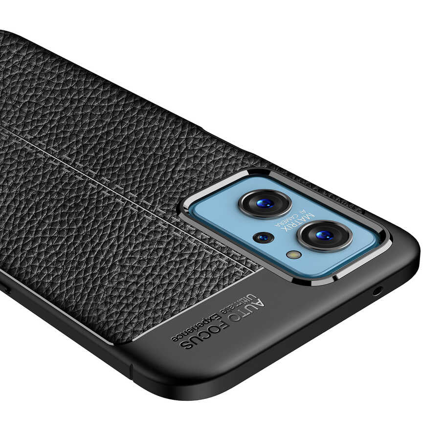 Oppo A96 4G Kılıf Zore Niss Silikon Kapak Lacivert