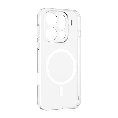 Oppo Find X9 Pro Kamera Korumalı M-Safe Şarj Özellikli Şeffaf Zore London Sert PC Kapak