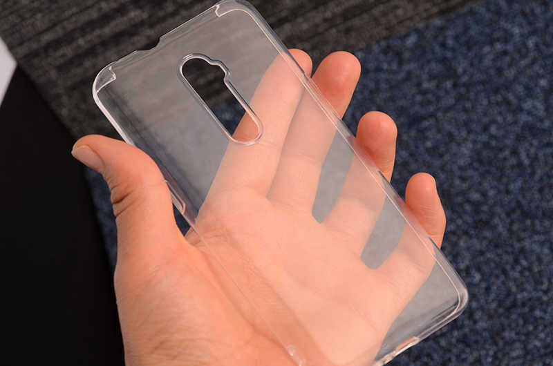 Oppo Reno 10X Zoom Kılıf Zore Süper Silikon Kapak Renksiz