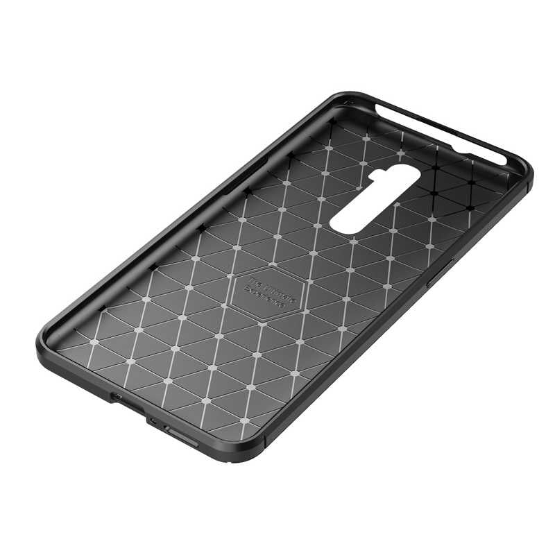 Oppo Reno 10X Zoom Kılıf Zore Negro Silikon Kapak Lacivert