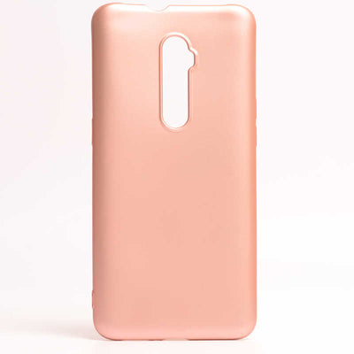 Oppo Reno 10X Zoom Kılıf Zore Premier Silikon Kapak Rose Gold
