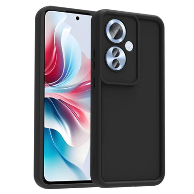 Oppo Reno 11F Kılıf Kamera Korumalı Zore Ananas Kapak Mürdüm