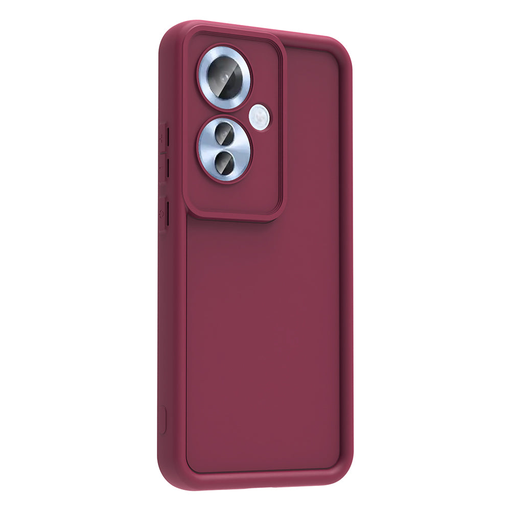 Oppo Reno 11F Kılıf Kamera Korumalı Zore Ananas Kapak Siyah