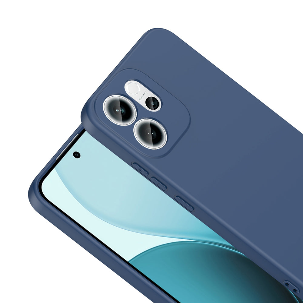 Oppo Reno 14F 5G Kılıf Zore Mara Lansman Kapak Lacivert