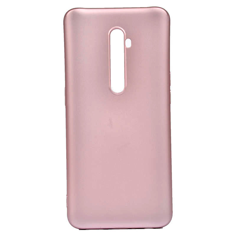 Oppo Reno 2 Kılıf Zore Premier Silikon Kapak Rose Gold
