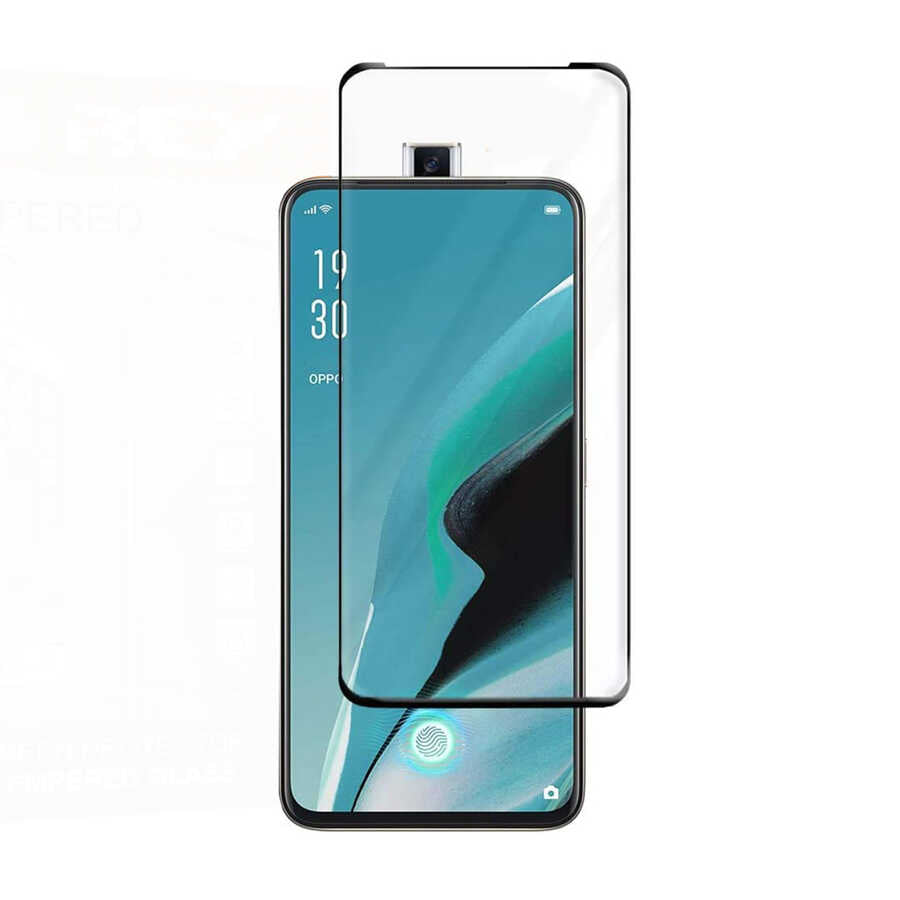 Oppo Reno 2Z Davin Seramik Ekran Koruyucu Siyah