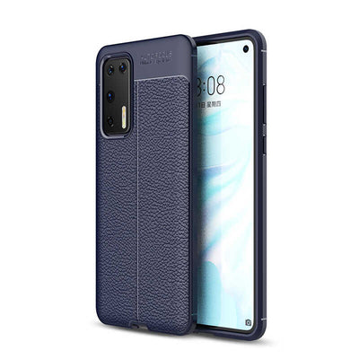 Huawei P40 Kılıf Zore Niss Silikon Kapak Kırmızı
