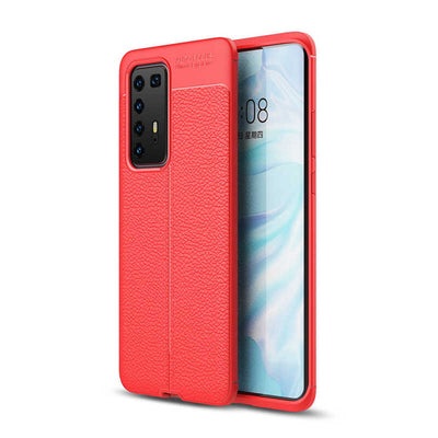 Huawei P40 Pro Kılıf Zore Niss Silikon Kapak Lacivert