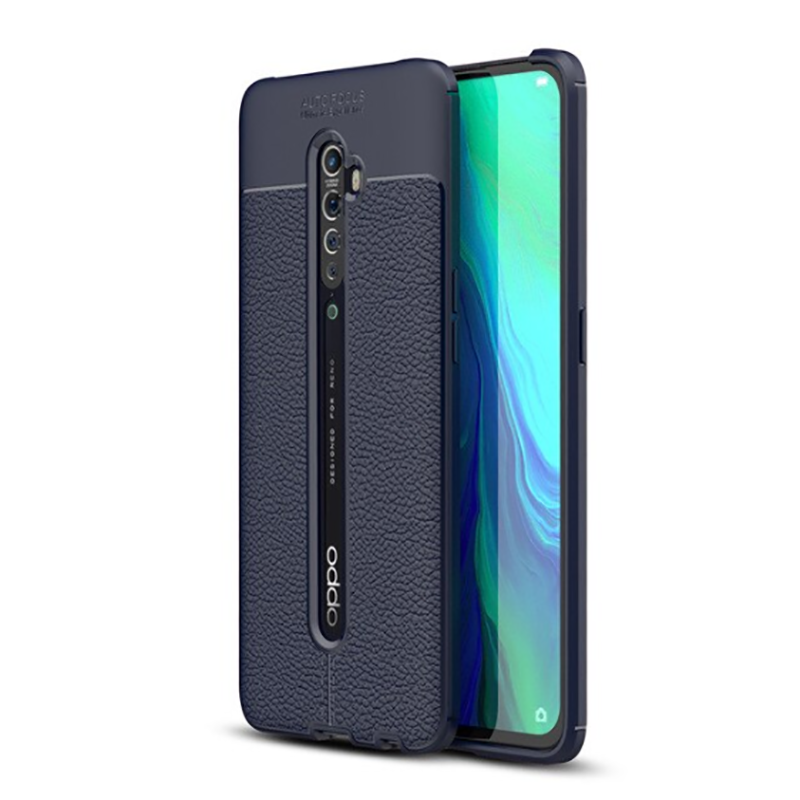 Oppo Reno 2Z Kılıf Zore Niss Silikon Kapak Siyah