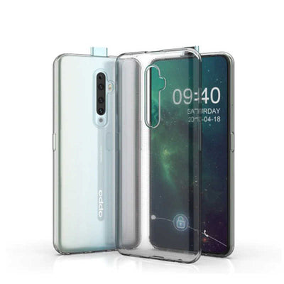 Oppo Reno 2Z Kılıf Zore Süper Silikon Kapak Renksiz