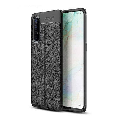 Oppo Reno 3 Pro 5G Kılıf Zore Niss Silikon Kapak Siyah