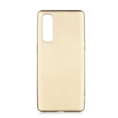 Oppo Reno 3 Pro 5G Kılıf Zore Premier Silikon Kapak Gold