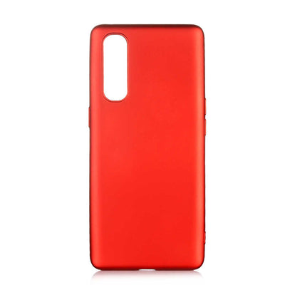 Oppo Reno 3 Pro 5G Kılıf Zore Premier Silikon Kapak Kırmızı