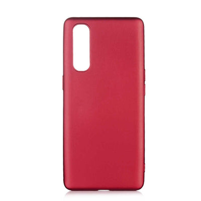 Oppo Reno 3 Pro 5G Kılıf Zore Premier Silikon Kapak Mürdüm