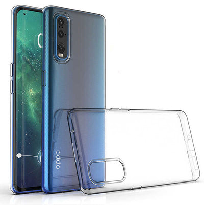 Oppo Reno 3 Pro 5G Kılıf Zore Süper Silikon Kapak Renksiz